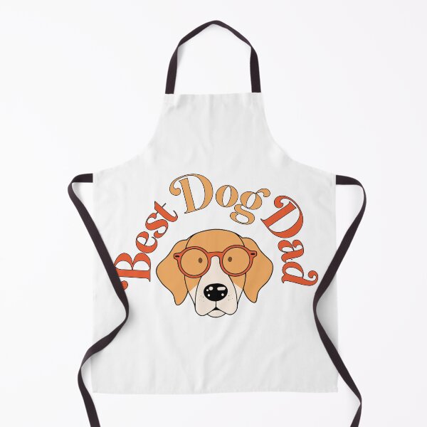 Item preview, Retro Best Dog Dad Ever Typography with Minimalist Golden Retriever in Glasses designed and sold by Ahmed-khafagy.