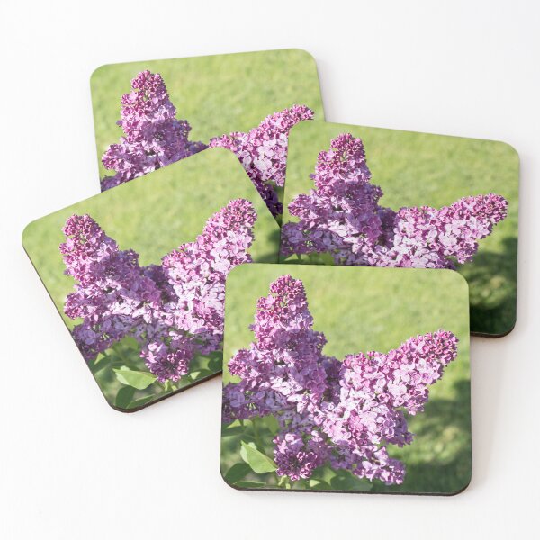 Item preview, Vibrant Lilac Blooms at the Edge of a Sunny Garden designed and sold by Georgia Mizuleva.