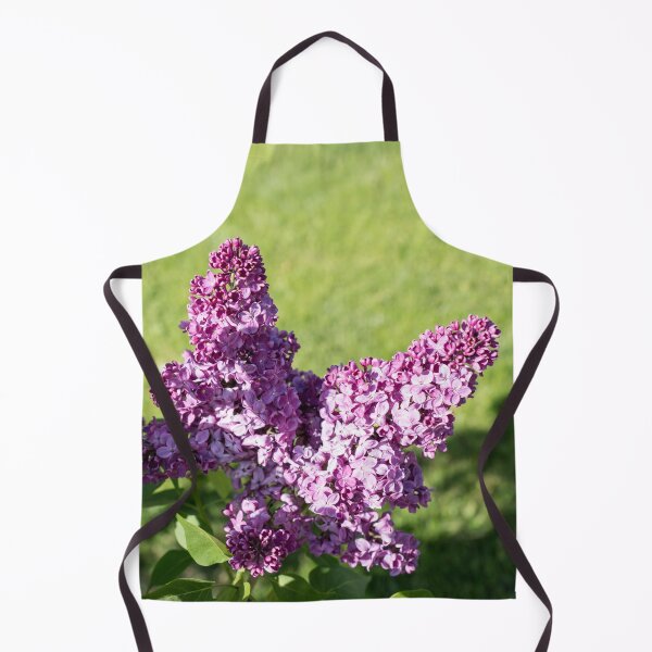 Item preview, Vibrant Lilac Blooms at the Edge of a Sunny Garden designed and sold by Georgia Mizuleva.