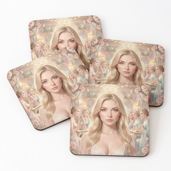 Item preview, Vintage Coquette Floral Sanctuary designed and sold by TaBogroupsRed.