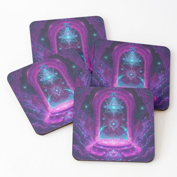 Item preview, Cosmic Psy Portal – Neon Dimension Gate 2 designed and sold by RH Design Lab.