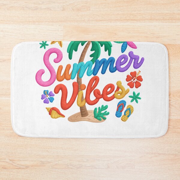 Item preview, Faux Yarn Summer Vibes Tropical Beach Png designed and sold by Eiwaprints.