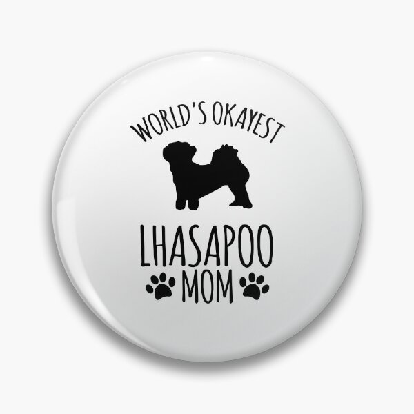 Item preview, Worlds Okayest Lhasapoo Mom - Dog Mom designed and sold by kindxinn.