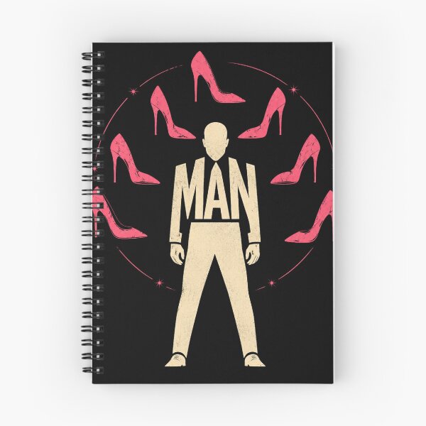 Item preview, Man vs High Heels, Redpilled Feminist Fashion designed and sold by FocusedPatterns.