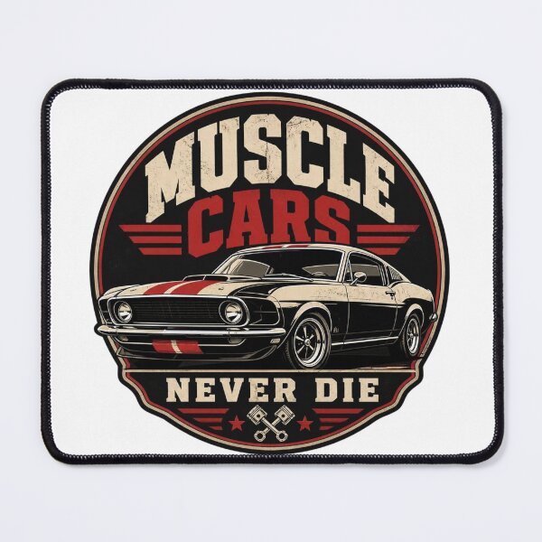 Item preview, Muscle Cars Never Die Vintage Racing Shirt designed and sold by kaream1308.