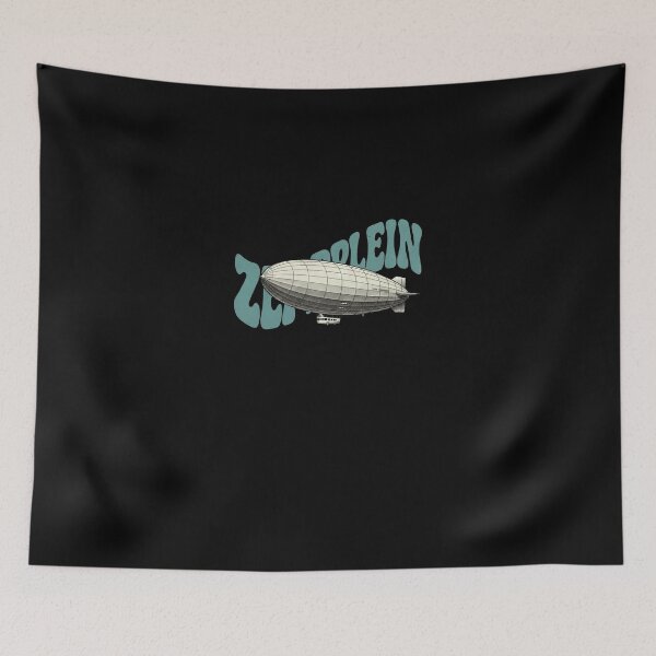 Item preview, Zeppelin Vintage Art – Blue Version #1455 designed and sold by aztra-art.