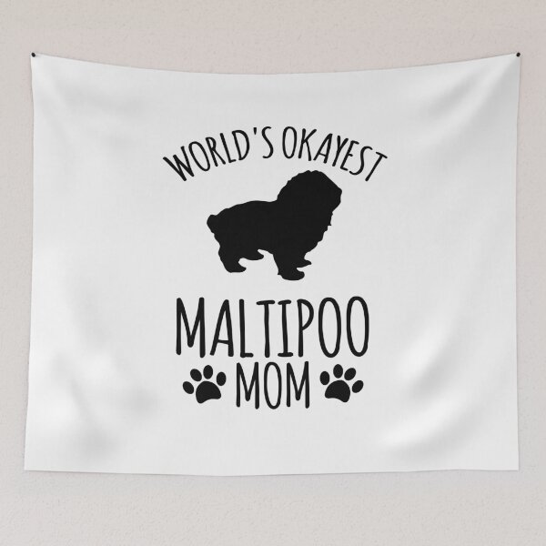 Item preview, Worlds Okayest Maltipoo Mom - Dog Mom designed and sold by kindxinn.