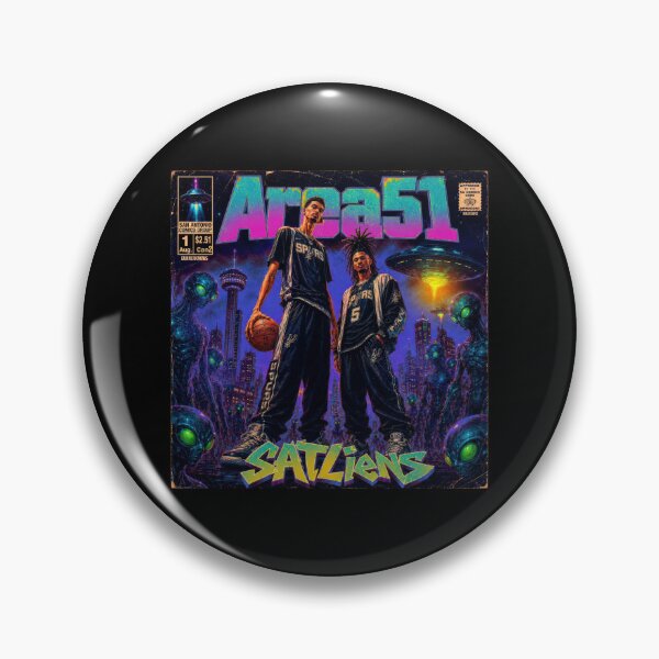Item preview, San Antonio Area 51 SATLiens designed and sold by FlowWorldSide.