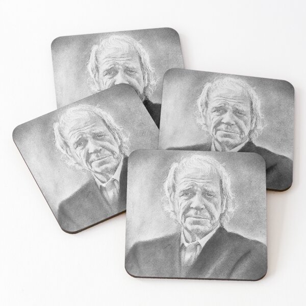 Item preview, Finbar Furey Pencil Portrait Older Print | Irish Folk Music Art designed and sold by ConorKeeganArt.