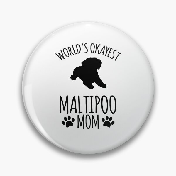 Item preview, Worlds Okayest Maltipoo Mom - Dog Mom designed and sold by kindxinn.