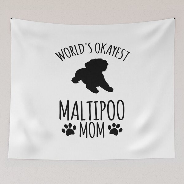 Item preview, Worlds Okayest Maltipoo Mom - Dog Mom designed and sold by kindxinn.