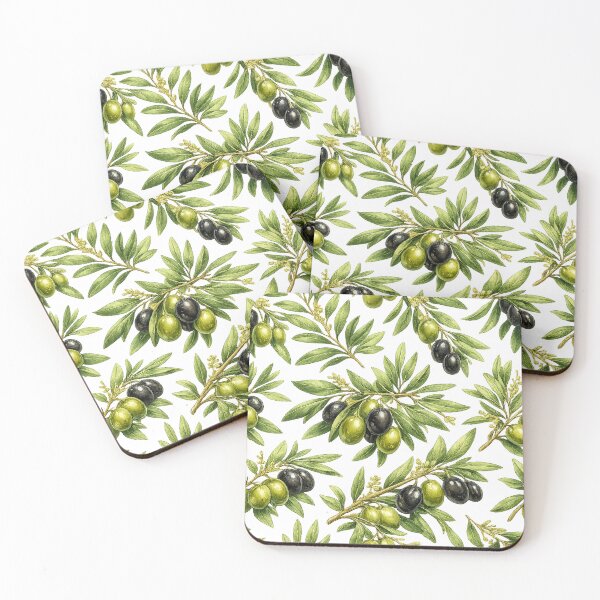 Item preview, Olive Branch Pattern – Mediterranean Botanical Design designed and sold by Seculinator.