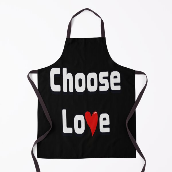 Item preview, Choose Love Bold White Typography with Red Heart designed and sold by Artonmytee.