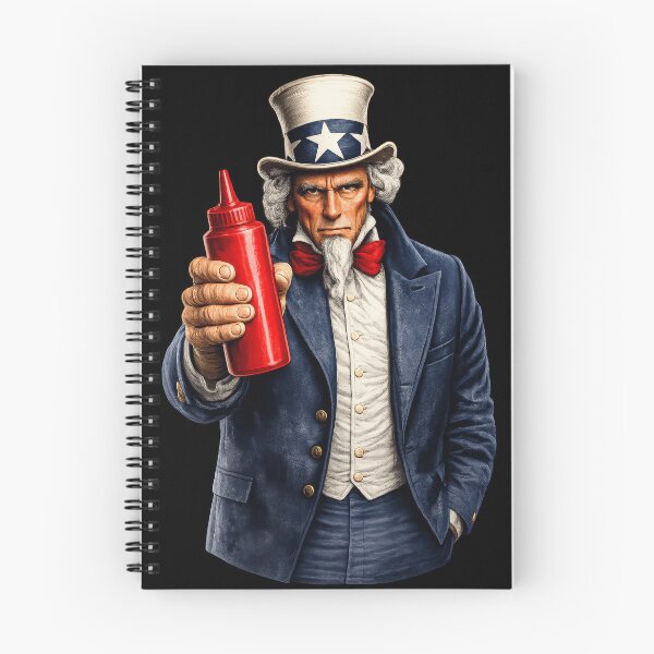 Item preview, Funny Ketchup Lover Uncle Sam Patriotic Condiment Humor Design designed and sold by TheTrendsDesk.