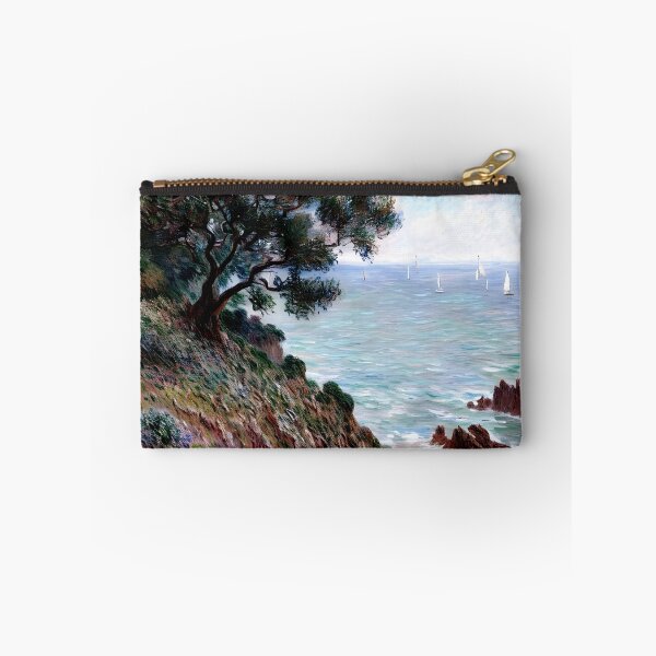Item preview, Mediterranean Coast on a Grey Day: Impression of Sea, Sky, and Atmospheric Light  designed and sold by artdesignsnow.