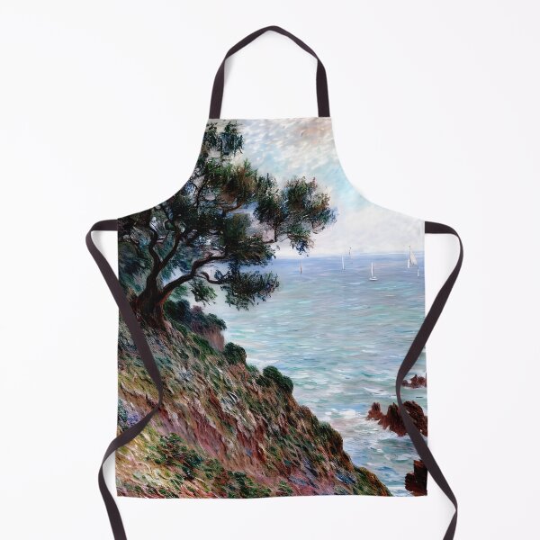 Item preview, Mediterranean Coast on a Grey Day: Impression of Sea, Sky, and Atmospheric Light designed and sold by artdesignsnow.