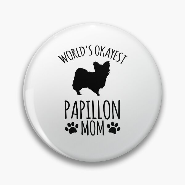 Item preview, Worlds Okayest Papillon Mom - Dog Mom designed and sold by kindxinn.