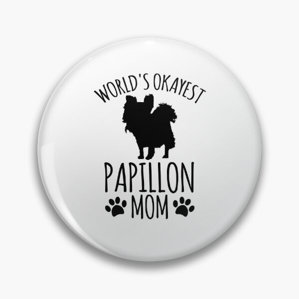 Item preview, Worlds Okayest Papillon Mom - Dog Mom designed and sold by kindxinn.