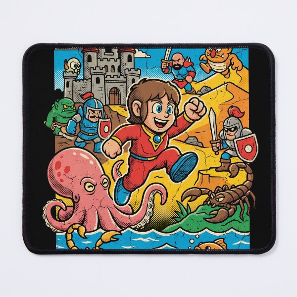 Item preview, Alex Kidd Alex Kidd Gaming Graphic Tee designed and sold by Senpaiwaves.