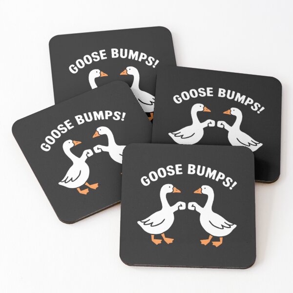 Item preview, Goose Bumps, FunntFits70, Goose, Fist, Bumps, Goose, Bumps, Illustration, Humor, Birds, Fist Bump, Funny, Animals, Comedy, Quirky designed and sold by FunnyFits70.