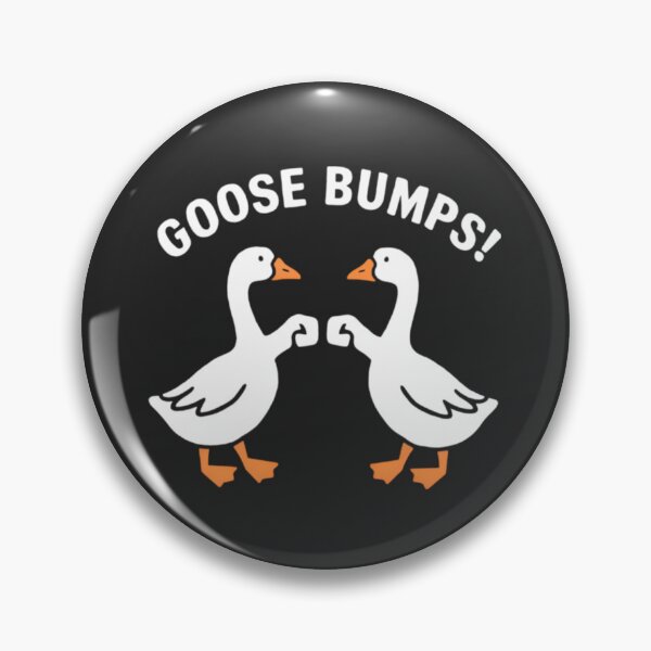 Item preview, Goose Bumps, FunntFits70, Goose, Fist, Bumps, Goose, Bumps, Illustration, Humor, Birds, Fist Bump, Funny, Animals, Comedy, Quirky designed and sold by FunnyFits70.