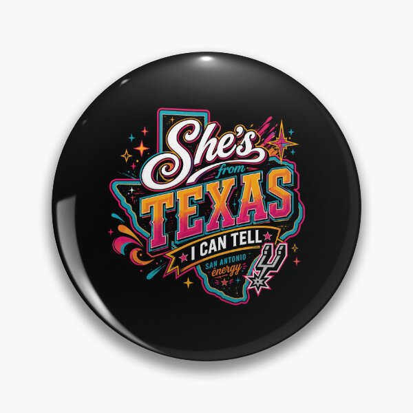 Item preview, San Antonio She's from Texas I Can Tell designed and sold by FlowWorldSide.