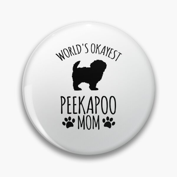 Item preview, Worlds Okayest Peekapoo Mom - Dog Mom designed and sold by kindxinn.