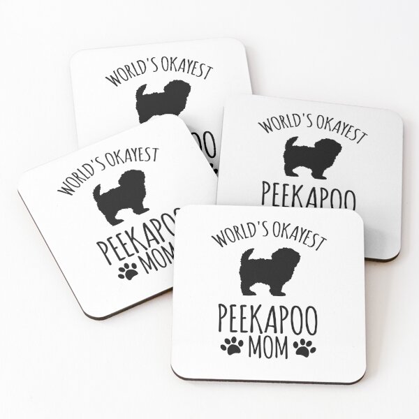 Item preview, Worlds Okayest Peekapoo Mom - Dog Mom designed and sold by kindxinn.