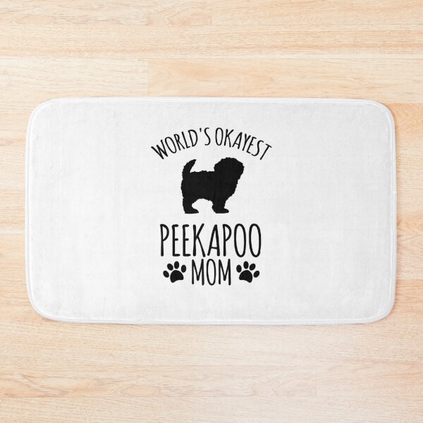 Item preview, Worlds Okayest Peekapoo Mom - Dog Mom designed and sold by kindxinn.