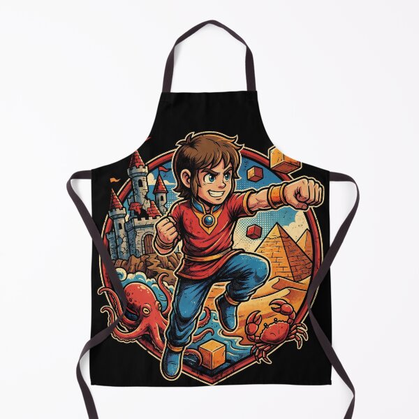Item preview, Alex Kidd Alex Kidd Gaming Graphic Tee designed and sold by Senpaiwaves.