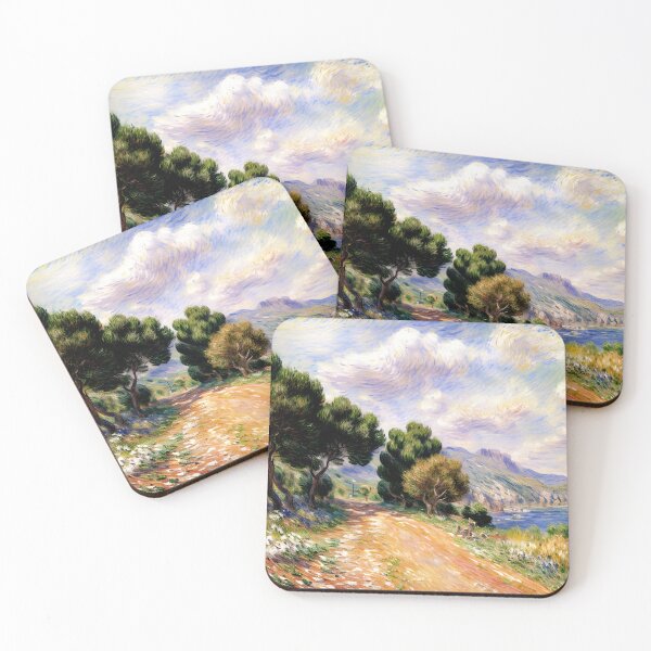 Item preview, Meton Viewed from Cap Martin: Impression of Mediterranean Coastline, Light, and Atmosphere designed and sold by artdesignsnow.