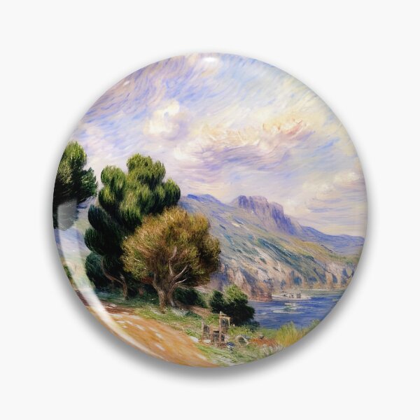 Item preview, Meton Viewed from Cap Martin: Impression of Mediterranean Coastline, Light, and Atmosphere designed and sold by artdesignsnow.