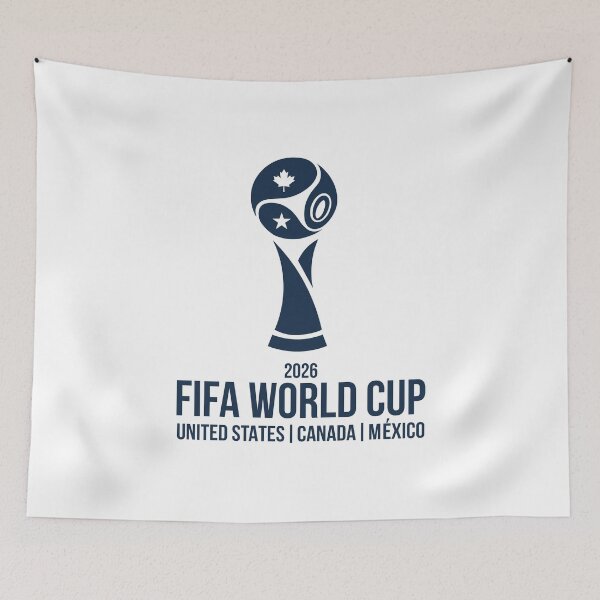 Item preview, World Cup 2026 Stylized Trophy USA Canada Mexico Sticker designed and sold by topprinting.