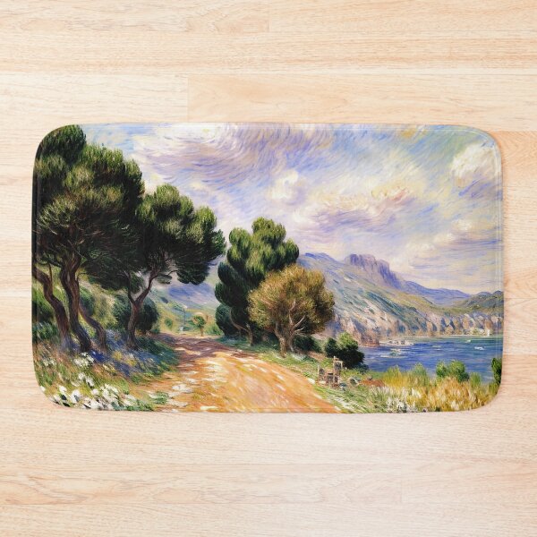 Item preview, Meton Viewed from Cap Martin: Impression of Mediterranean Coastline, Light, and Atmosphere designed and sold by artdesignsnow.