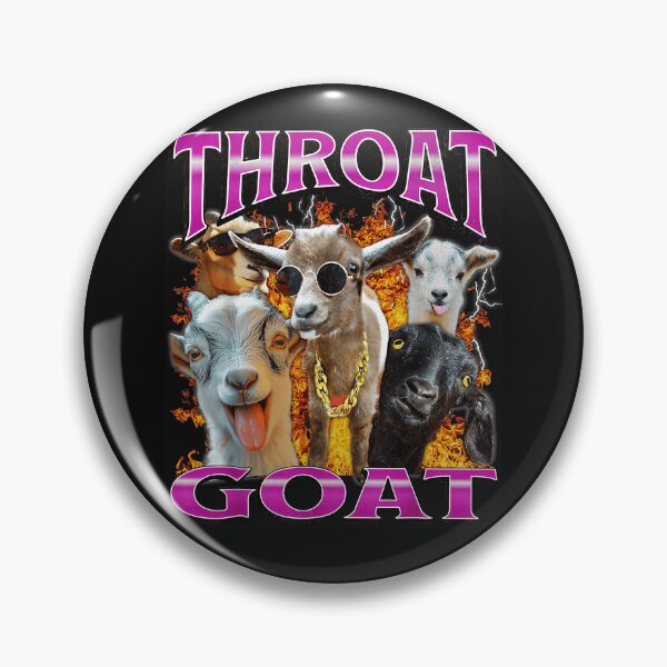 Item preview, Throat Goat Funny Goats Animal Lover Humor designed and sold by AmaXONIC.