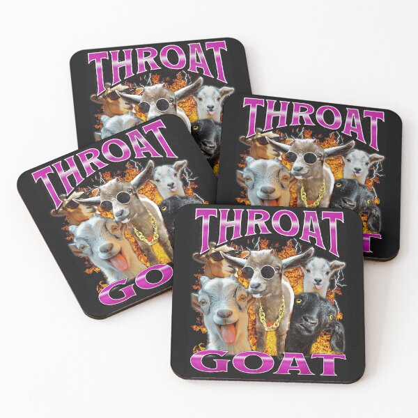 Item preview, Throat Goat Funny Goats Animal Lover Humor designed and sold by AmaXONIC.
