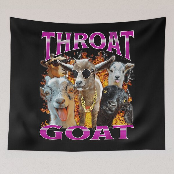 Item preview, Throat Goat Funny Goats Animal Lover Humor designed and sold by AmaXONIC.
