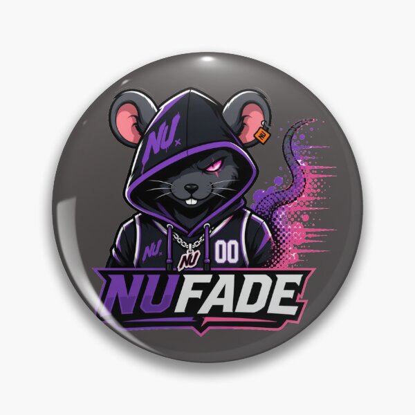 Item preview, NU Hooded Rat — Streetwear Mascot designed and sold by NUFADE.