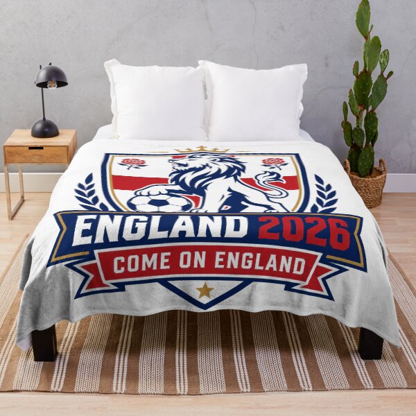 Item preview, England 2026 Lion Football Team designed and sold by RedCircleArt.