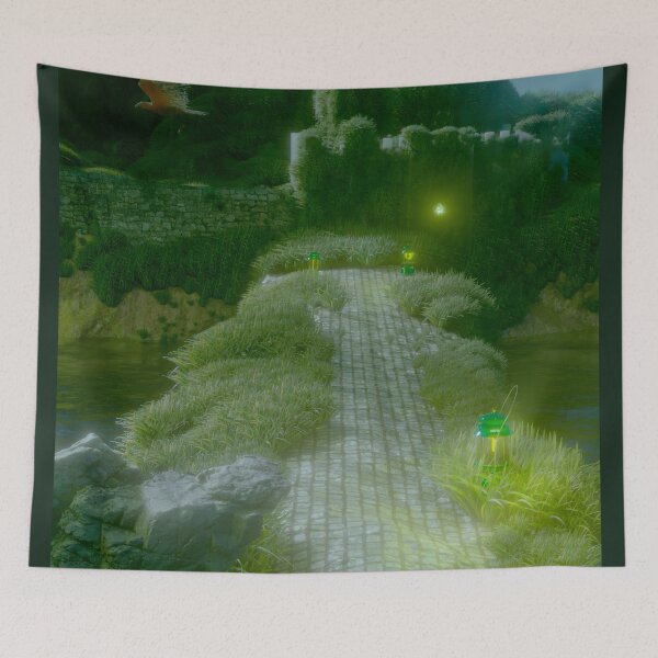 Item preview, The Place Where Happy People Once Lived designed and sold by MaxDreamsArt.