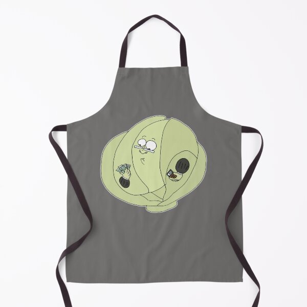 Item preview, Funny Cabbage Accountant Quirky Veggie Gang Cartoon – Cute Kawaii Food Sticker Money Meme Art designed and sold by MyxaART.
