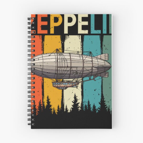 Item preview, Retro Zeppelin Airship Vintage Rock Style for Men #4130 designed and sold by aztra-art.