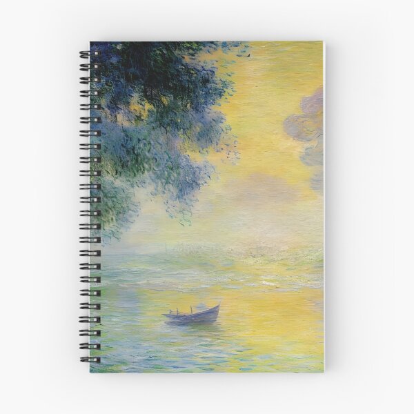 Item preview, Misty Morning on the Seine at Sunrise: Impression of River Light, Atmosphere, and Transience  designed and sold by artdesignsnow.