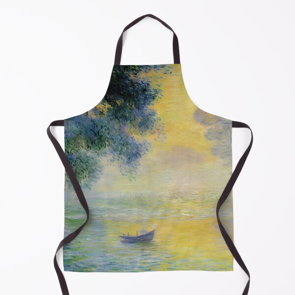 Item preview, Misty Morning on the Seine at Sunrise: Impression of River Light, Atmosphere, and Transience  designed and sold by artdesignsnow.