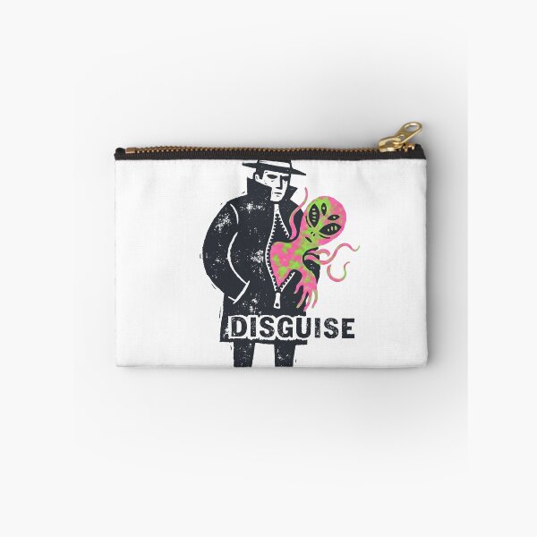 Item preview, Alien In Disguise – Retro Trench Coat Spy Linocut Art designed and sold by HornbillDesign.