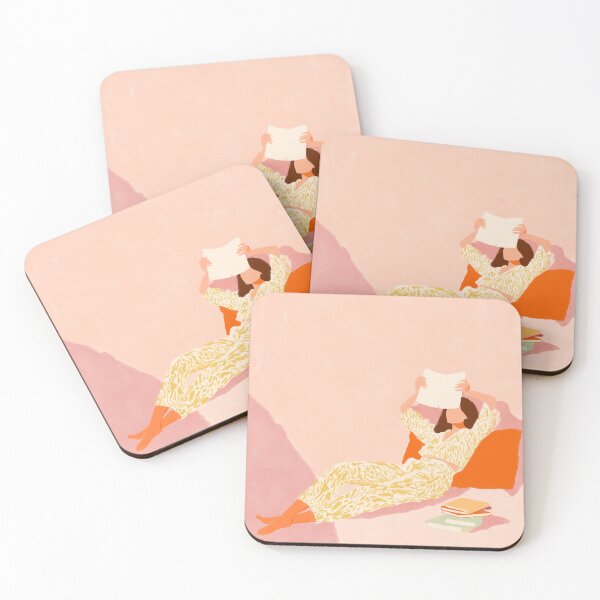 Item preview, Relaxed woman reading designed and sold by Studio Remier.