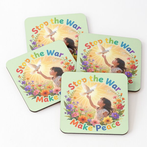 Item preview, Stop the War Make Peace designed and sold by GoGreenlove.