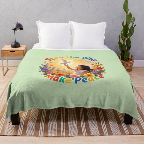 Item preview, Stop the War Make Peace designed and sold by GoGreenLove.