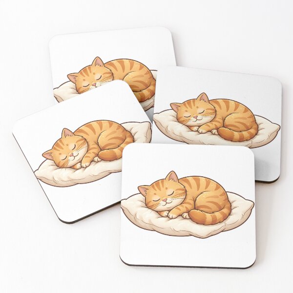 Item preview, Orange Cat Sleeping designed and sold by umiinuraa.