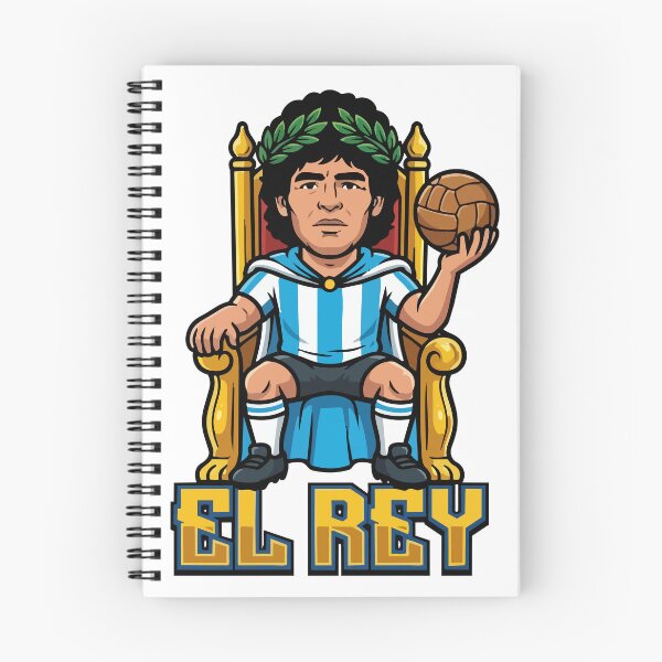 Item preview, Maradona as King - El Rey on Throne designed and sold by PixelCatalyst.